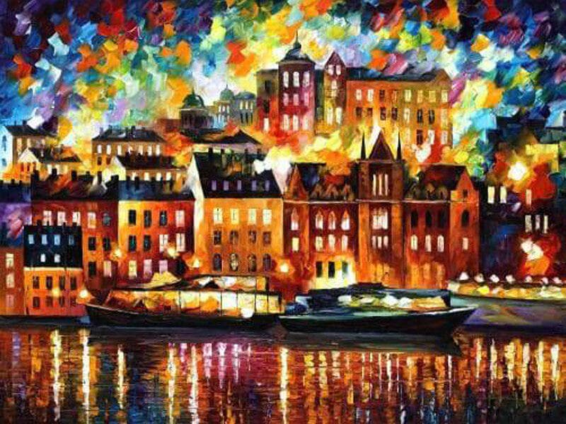 Embroidery Handicrafts Diamond Embroidery Painting Kit 5D Embroidery Painting Diamond Wall Art Decor 20X30CM