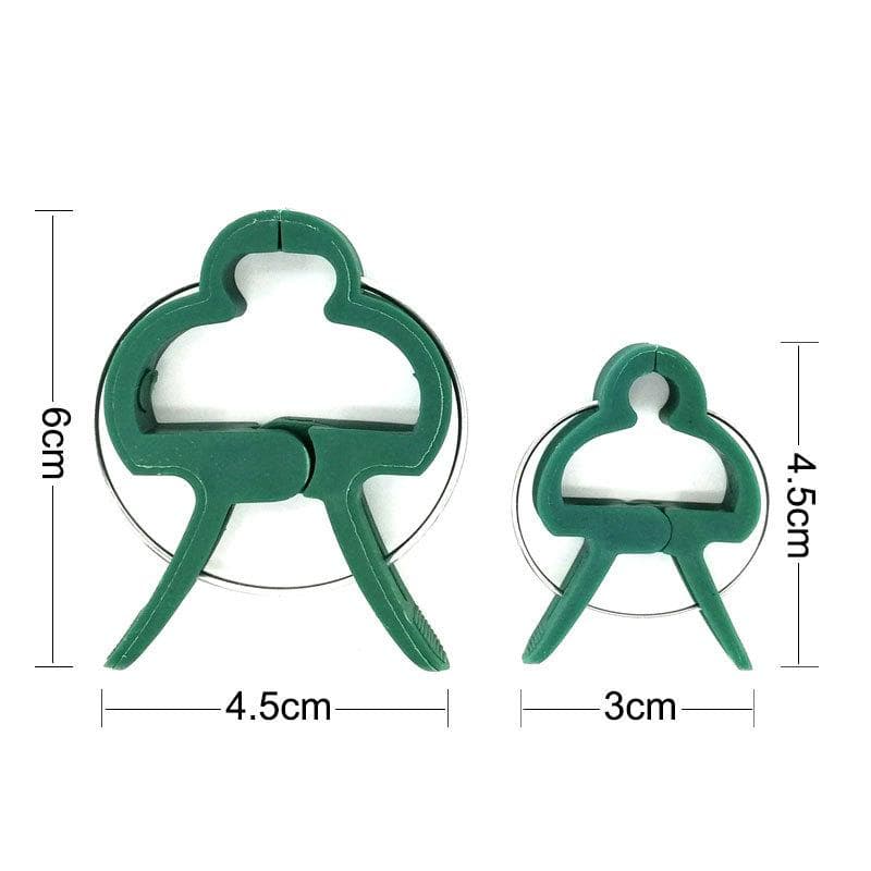 20Pcs/set Plant Fixed Clips Reusable Garden Greenhouse Bracket For Fixed Plants Vine Flower Support Garden Supplies 20pcs