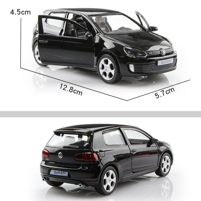 Volkswagen Golf GTI 5 Inch Metal Car Simulation Diecast & Toy Vehicle RMZ city 1:36 Alloy Model Gifts For Children