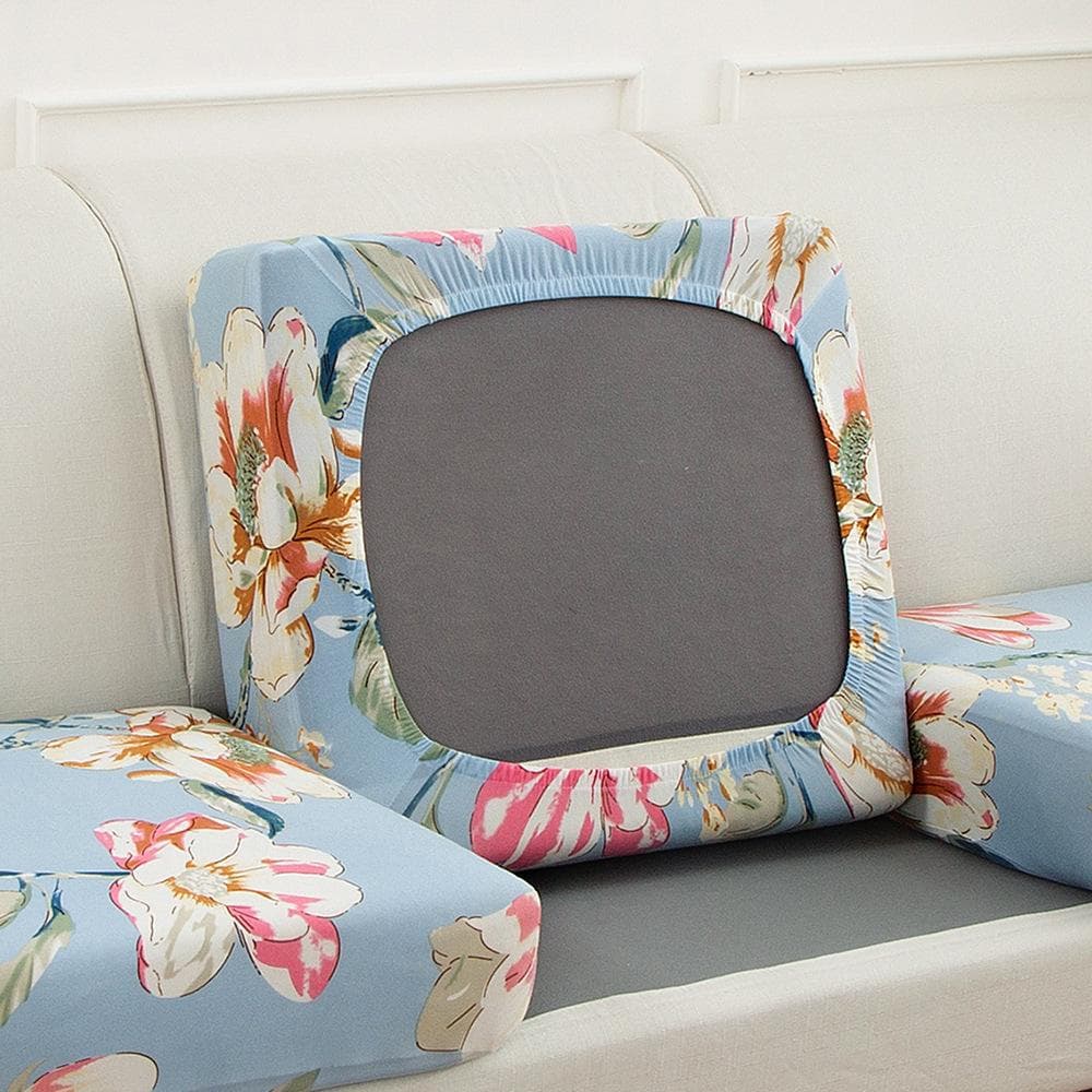 Printed Sofa Cushion Cover Elastic for Living Room Corner Couch Cover Stretch 1/2/3/4 Seater Elasticity Sofa Case Seat Slipcover Normal-4