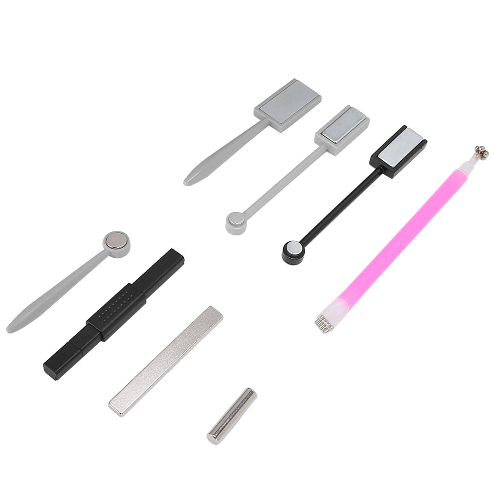 8pcs Professional Nail Polish Magnetic Stick UV Gel Polish Magnet Pen Manicure Tool