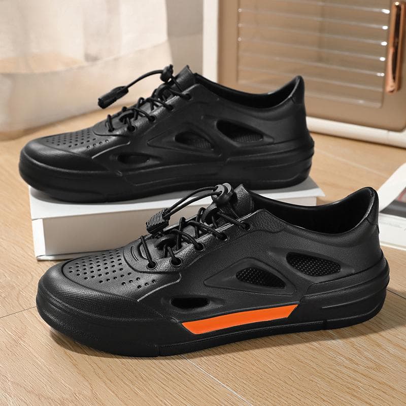 Summer Men Sandals Genuine Leather Mens Casual Shoes Outdoor Men Leather Sandals for Men Beach Shoes Roman mens Shoes 45
