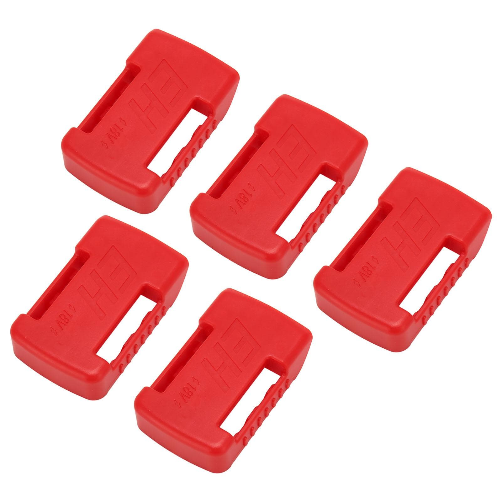 5PCS 18V Battery Holder Easy Installation Portable Durable Safe 18V Lithium Battery Buckle for