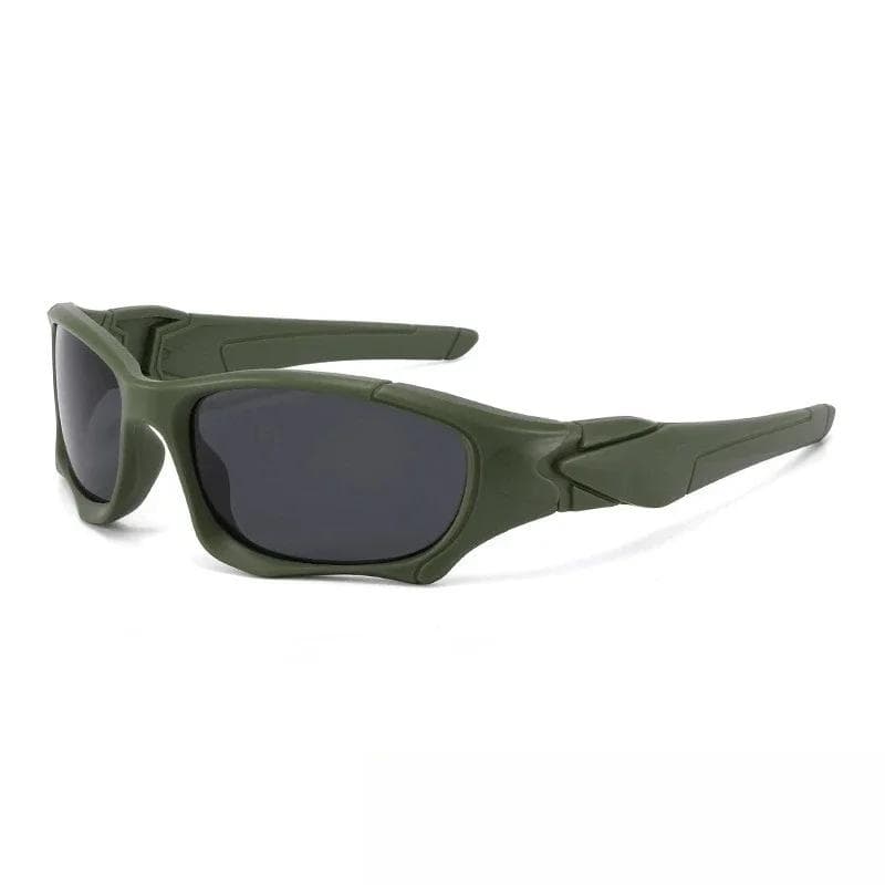 New Fashion Sports Sunglasses Men UV400 Windproof Ultraviolet Outdoor Driving Sports Glasses