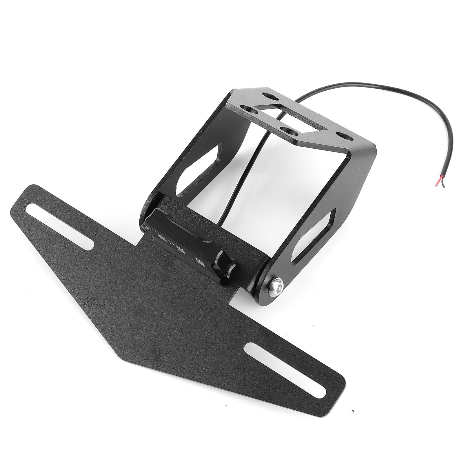 Motorcycle Fender Eliminate License Plate Holder with LED Fit for KAWASAKI NINJA 250 400 2018?2020