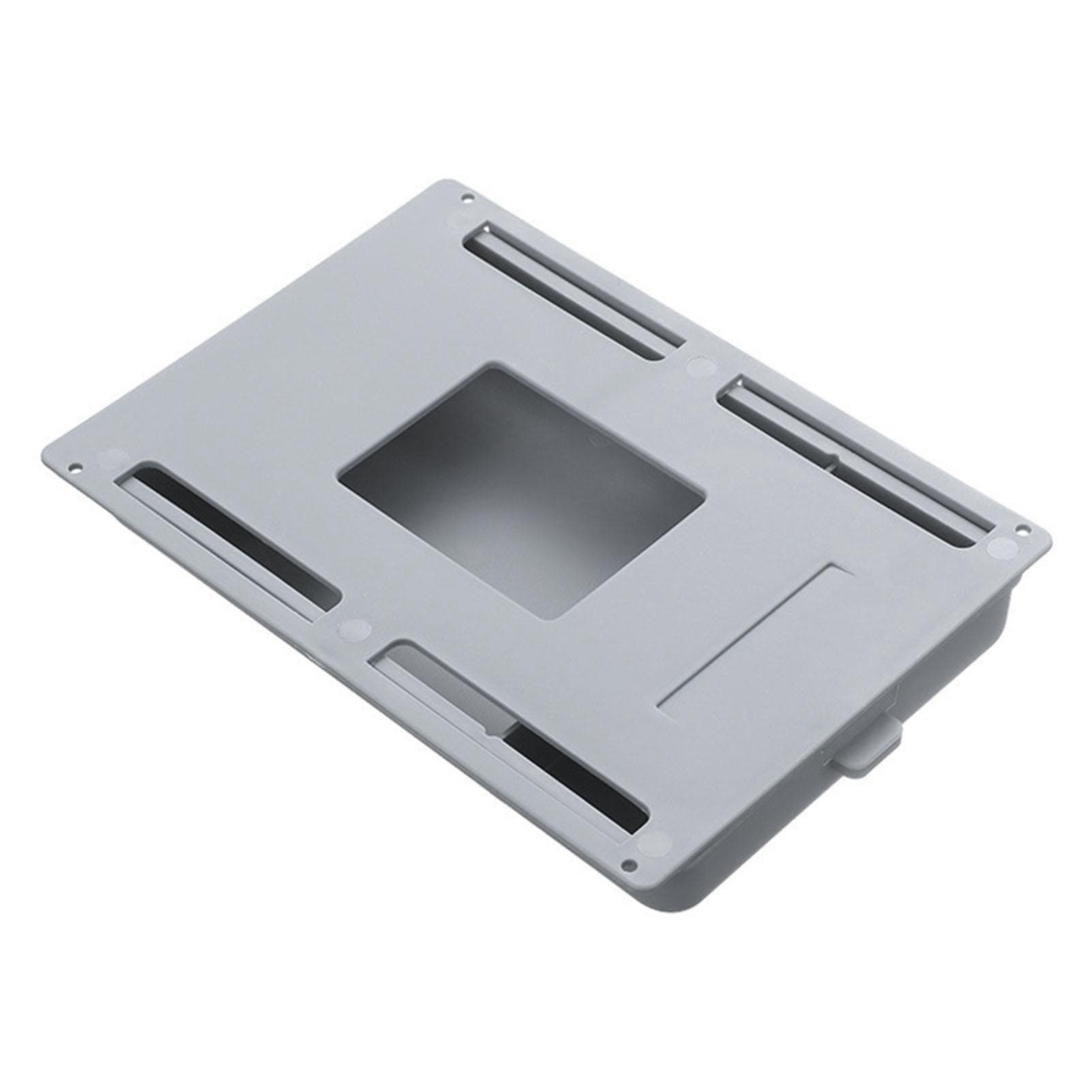 Under Table Drawer Minimalist Large Capacity Hidden Pencil Tray Drawer Under Desk Drawer Organizer gray