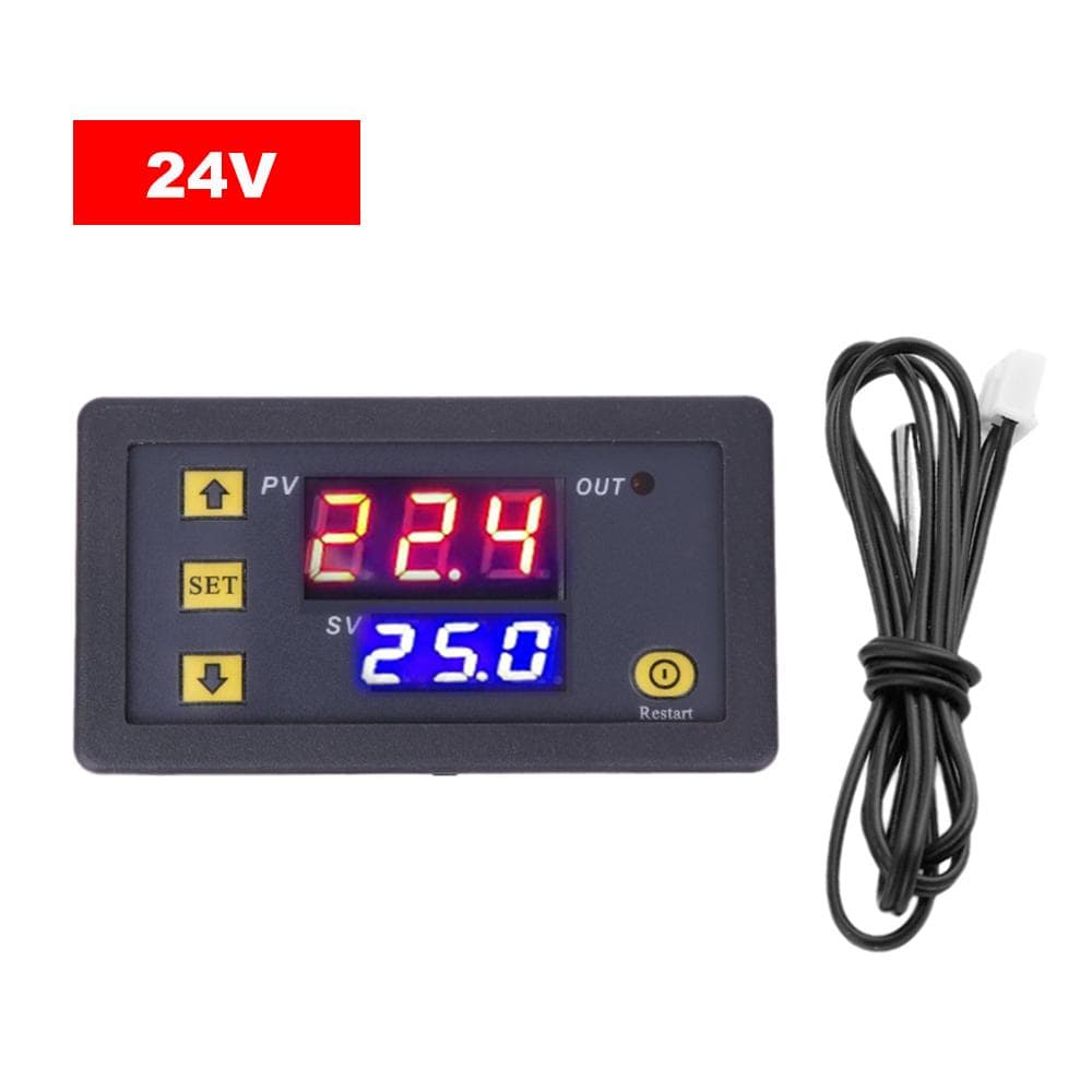 3230 Temperature Controller Digital Display Thermostat Module Temperature Control Switch Micro 24V