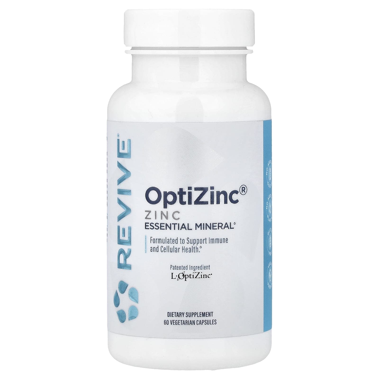 Revive, OptiZinc®, 60 Veggie Capsules