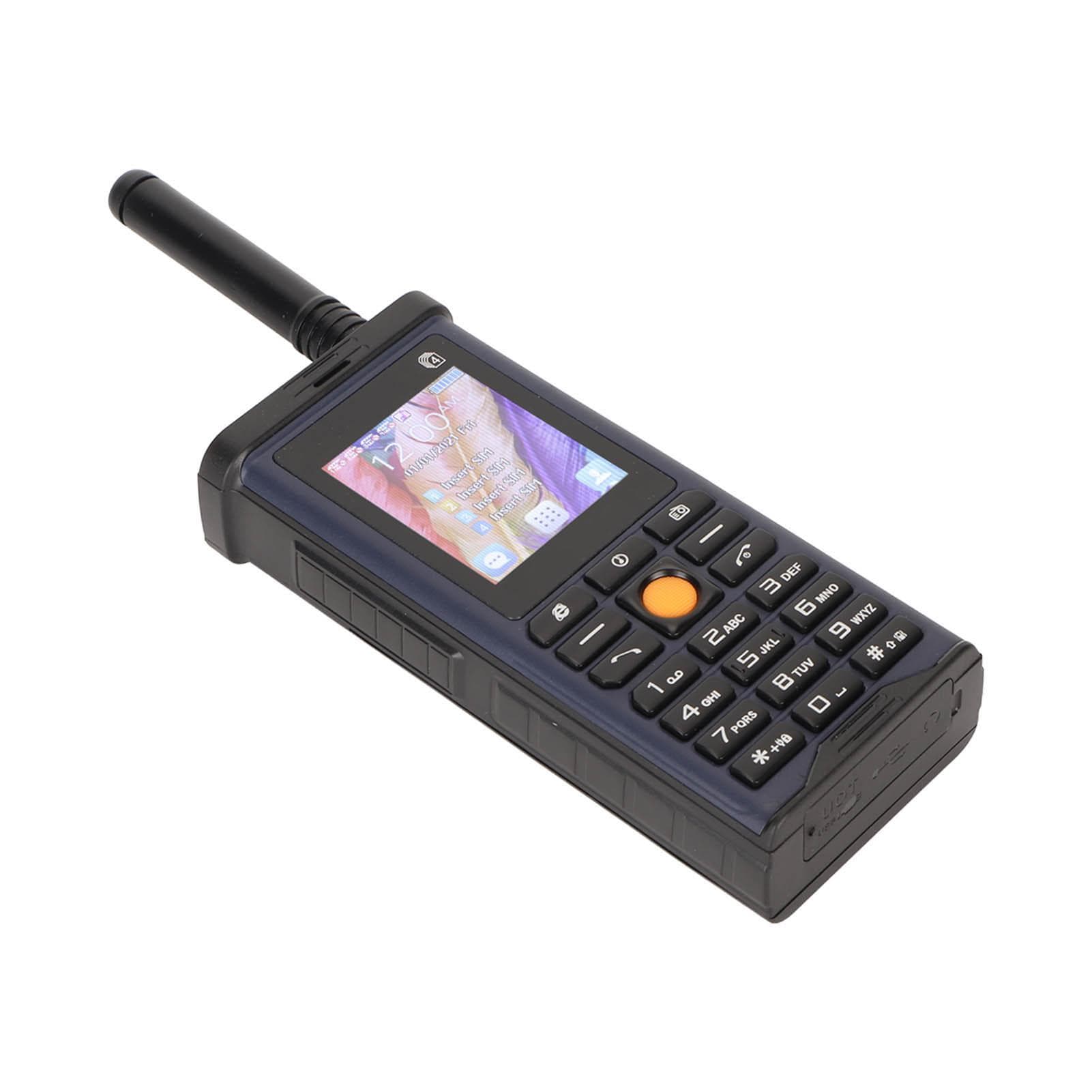 SG8800 Rugged Phone for Elderly 4 SIM Card 4 Standby Senior Cell Phone Big Button Clear Sound blue