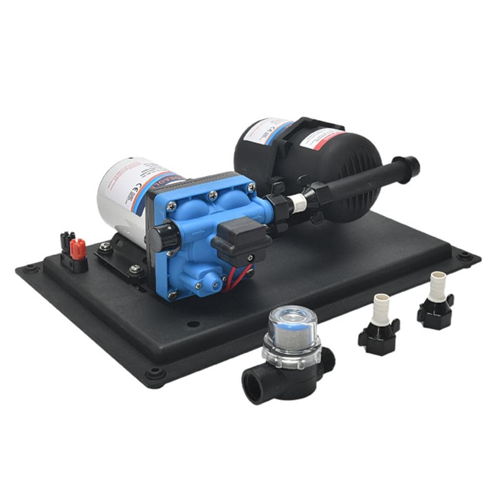 RV Water Pump DC 24V 3GPM 11.3L/Min 55PSI Fresh Water Diaphragm Pump Built in On Demand Pressure 11.3L 12V