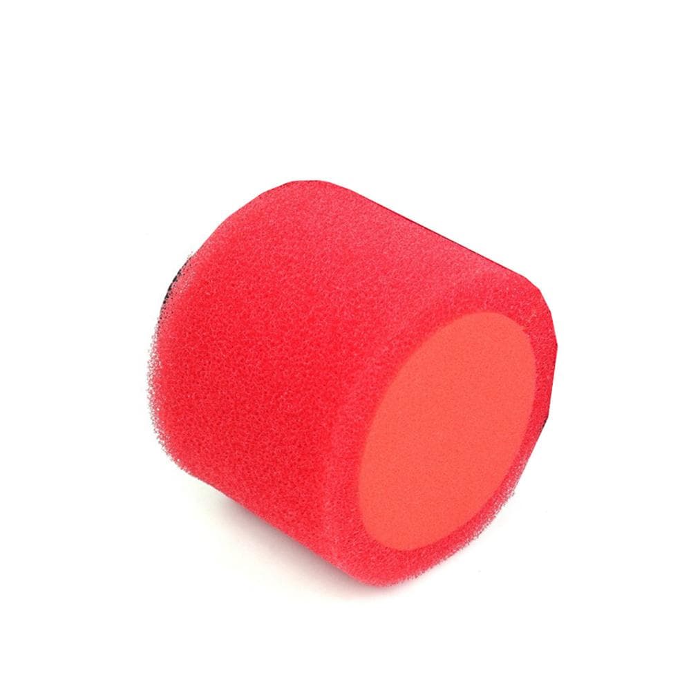 High Performance 58mm Inner Diameter Motorbike Bike Foam Air Filter Straight Red