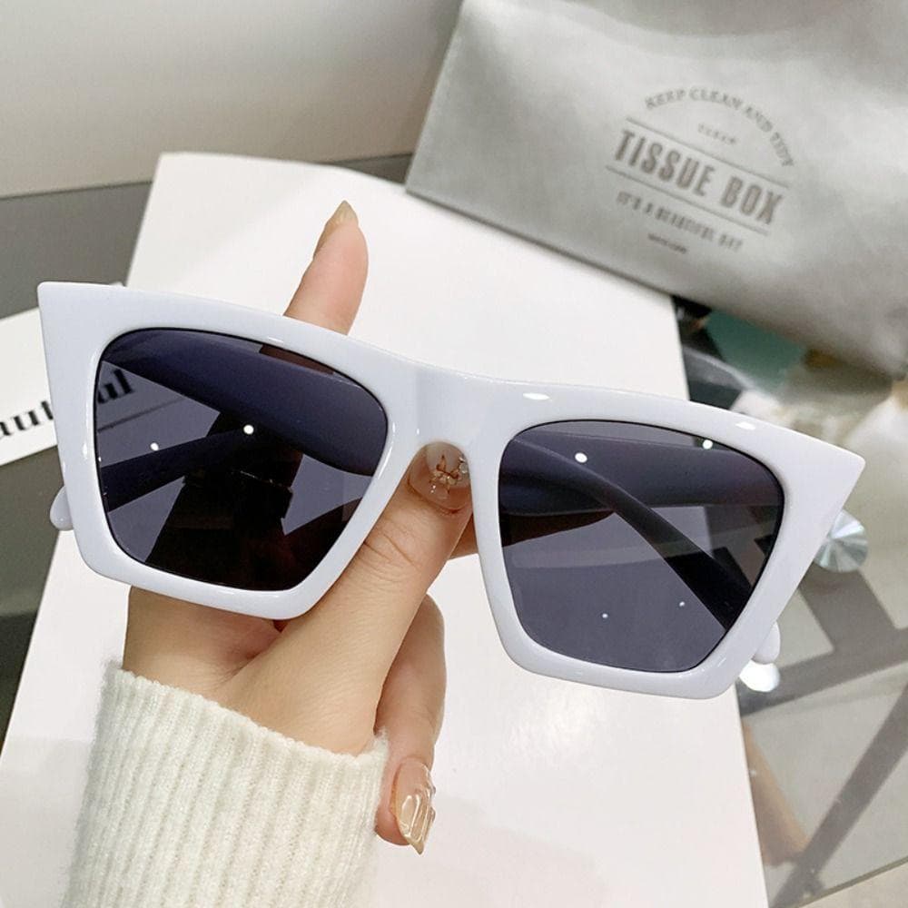 Fashion Large Frame Sunglasses UV400 Protection Women Street Style Sun Glasses for Photography Outdoor Activities