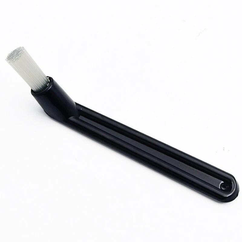 Coffee Dust Clean Brush Espresso Machine Cleaning Brush Plastic Handle Keyboards Brush Cleaner Tools Coffee Grime Cleaning Brush black