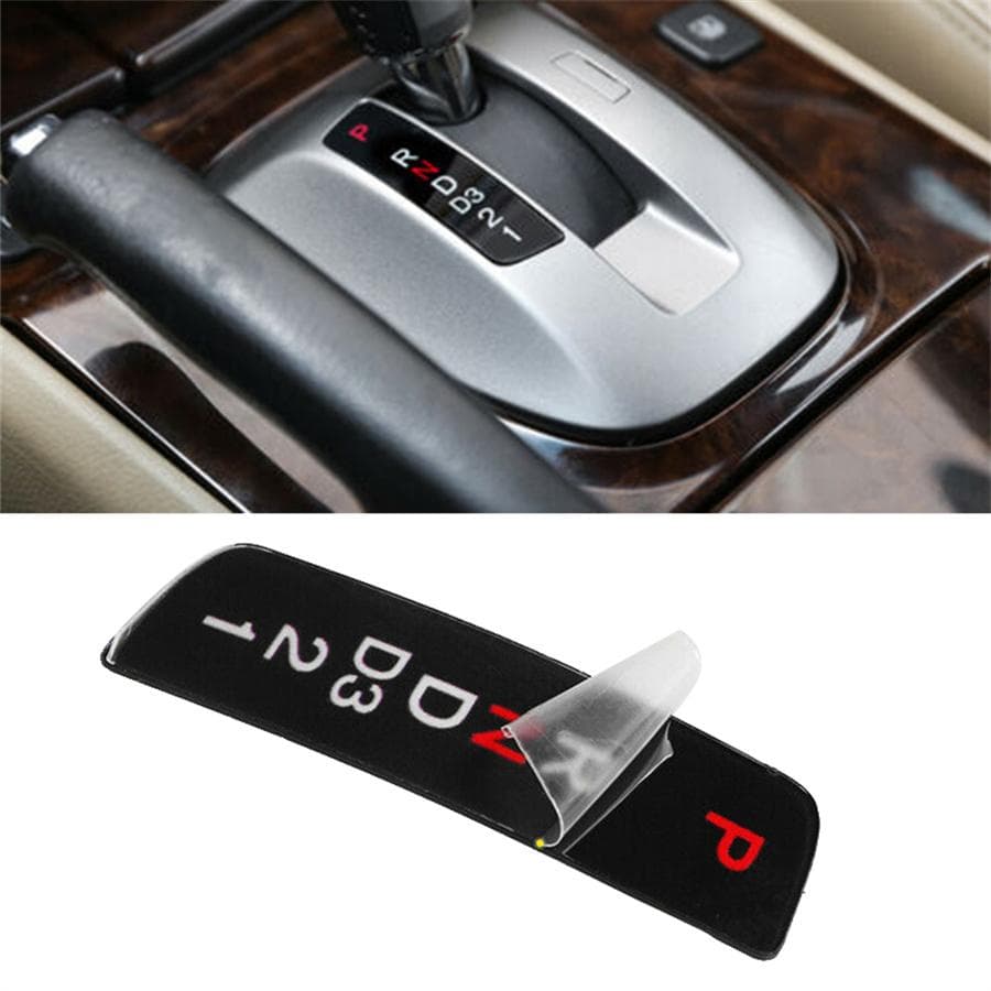 Gear Shifter Panel Sticker Selector Trim P/R/N/D/D3/2/1 For Honda Accord 08-13