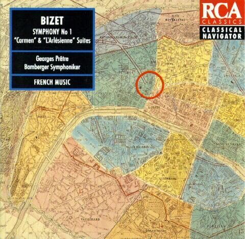 CD PRETRE; BAMBERGER SYMPHONIKER - Bizet;Symphony No.1 74321179012 BMG Classics 1994 Germany Classical Used