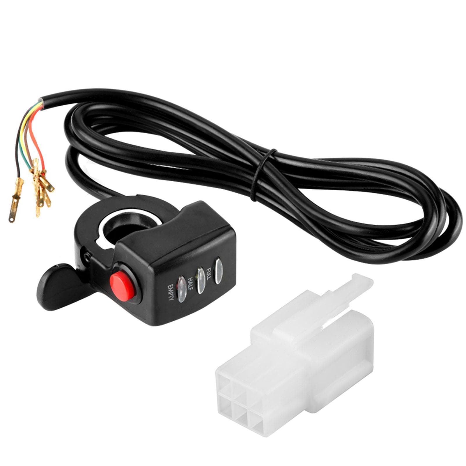 36V Speed Control Twist Thumb Throttle Assembly for E bike Electric Bike