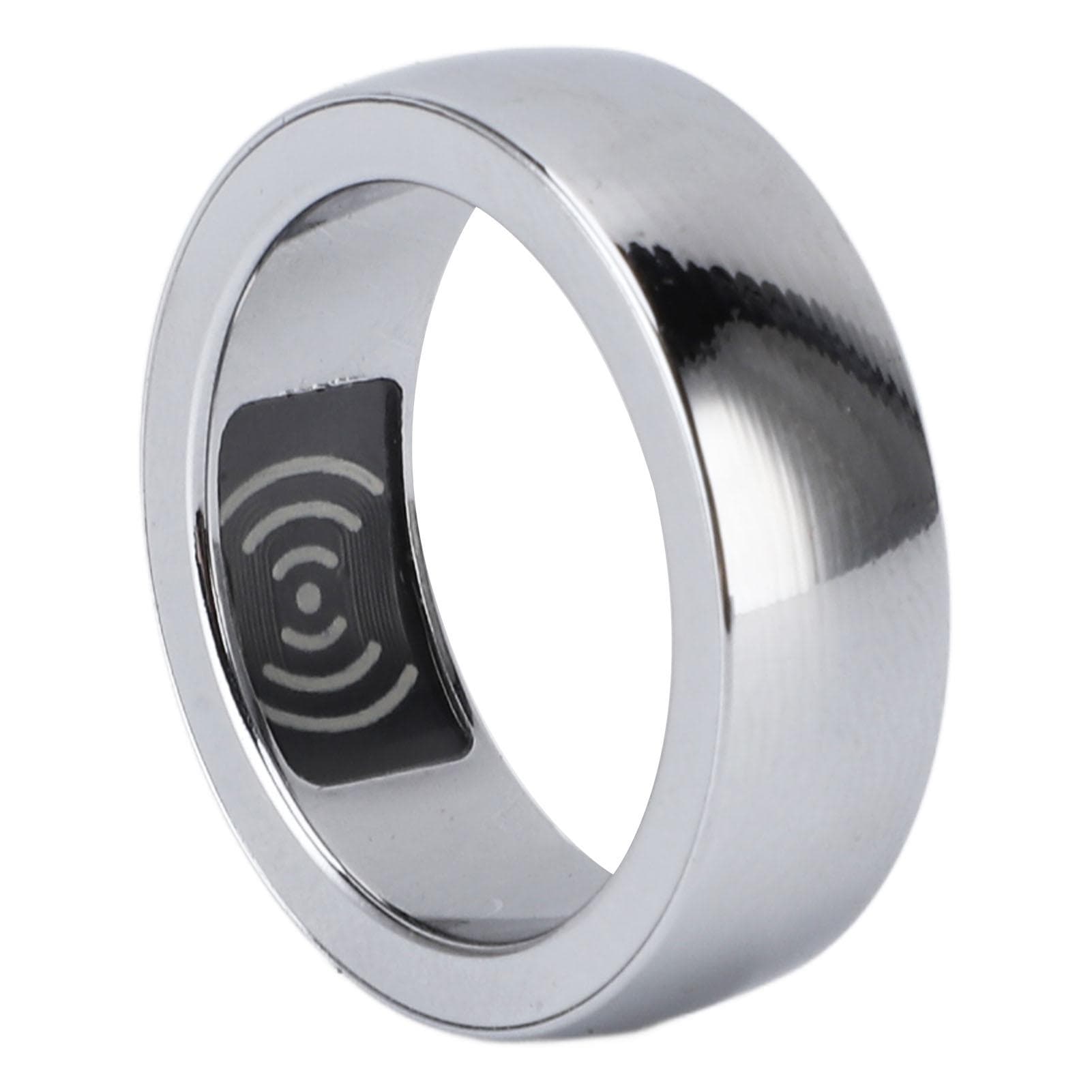 Smart Ring Fitness Tracker Body Temperature Sleep Monitoring IP68 Water Resistant Health Ring with