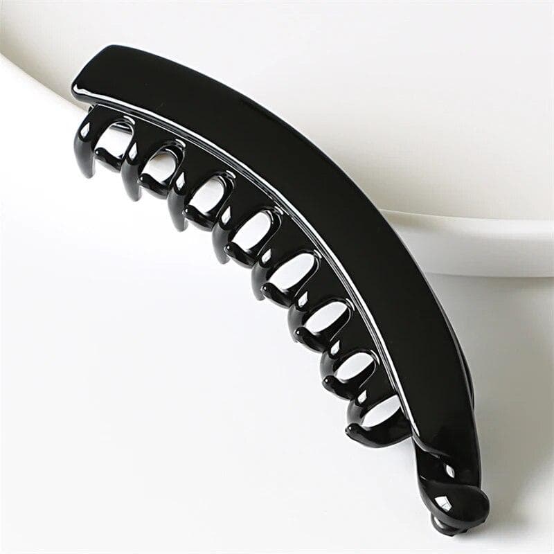 Non-Slip Banana Hair Clip France Popular Tweezers Sprocket Hair Clips Fashion Girls Korean Hairpin Hair Clips Hair Accessories ONE SIZE