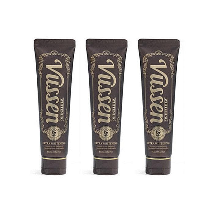 Vussen Korean Whitening Toothpaste 3 Pack – Teeth Whitening & Fresh Breath Care Vussen 28 80g x 3pc