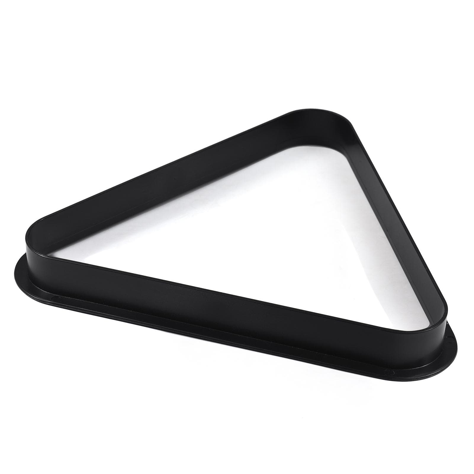 Plastic Billiard Pool Ball Triangle Rack Fits 2-1/4 Billiard Balls black