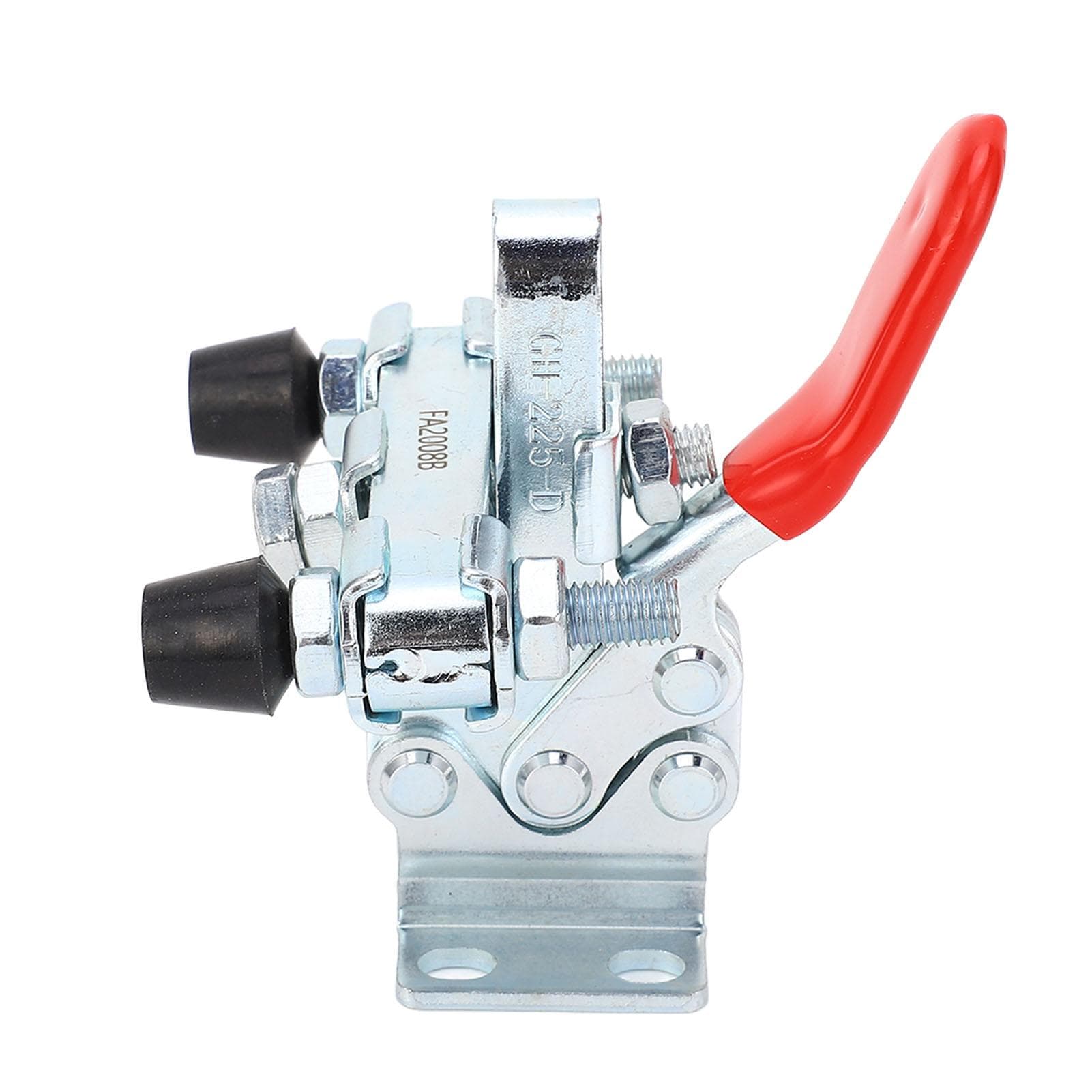 Quick Release Horizontal Clamp High Carbon Steel Dual Heads Hold Down Toggle Clamp