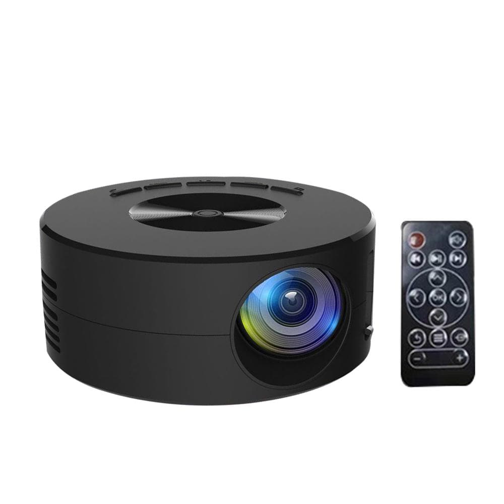 Household Mini LED Projector Portable Wirecast Projection Device Optical Len 320*180 LCD Display multicolour