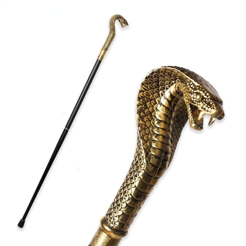 Cobra Head Luxury Walking Stick Canes Men Decorative Walking Cane Man Elegant Fashion Vintage Hand Cane Women Walking Stick gold