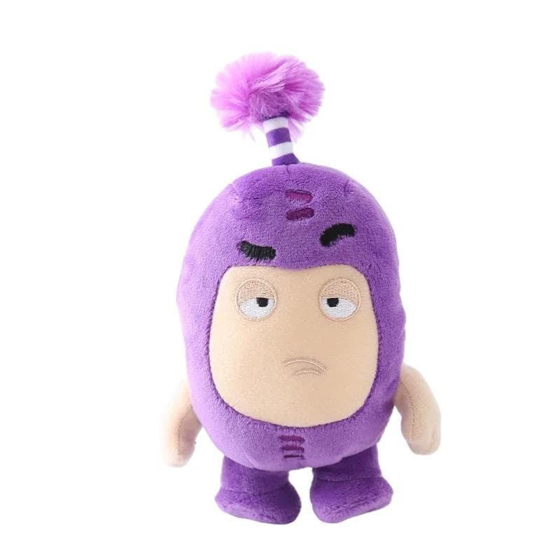 Oddbods Plush Toy Funny Plush toys Cartoon Anime Doll Holiday Gift 23cm purple