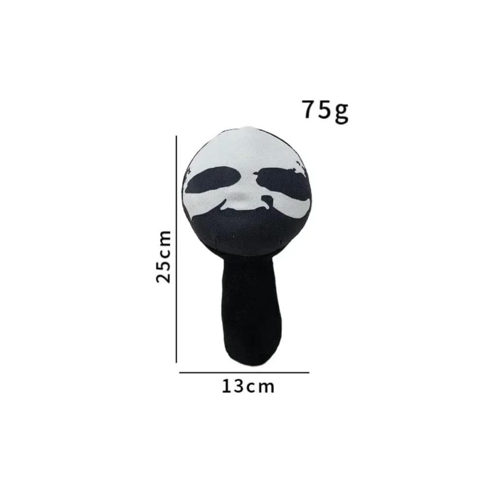 Sprunki Plush Toys Incredibox Sprunki Stuffed Doll Sprunki Game Singers Oren Wenda Plushie Animal Figure Birthday Christmas Gift black