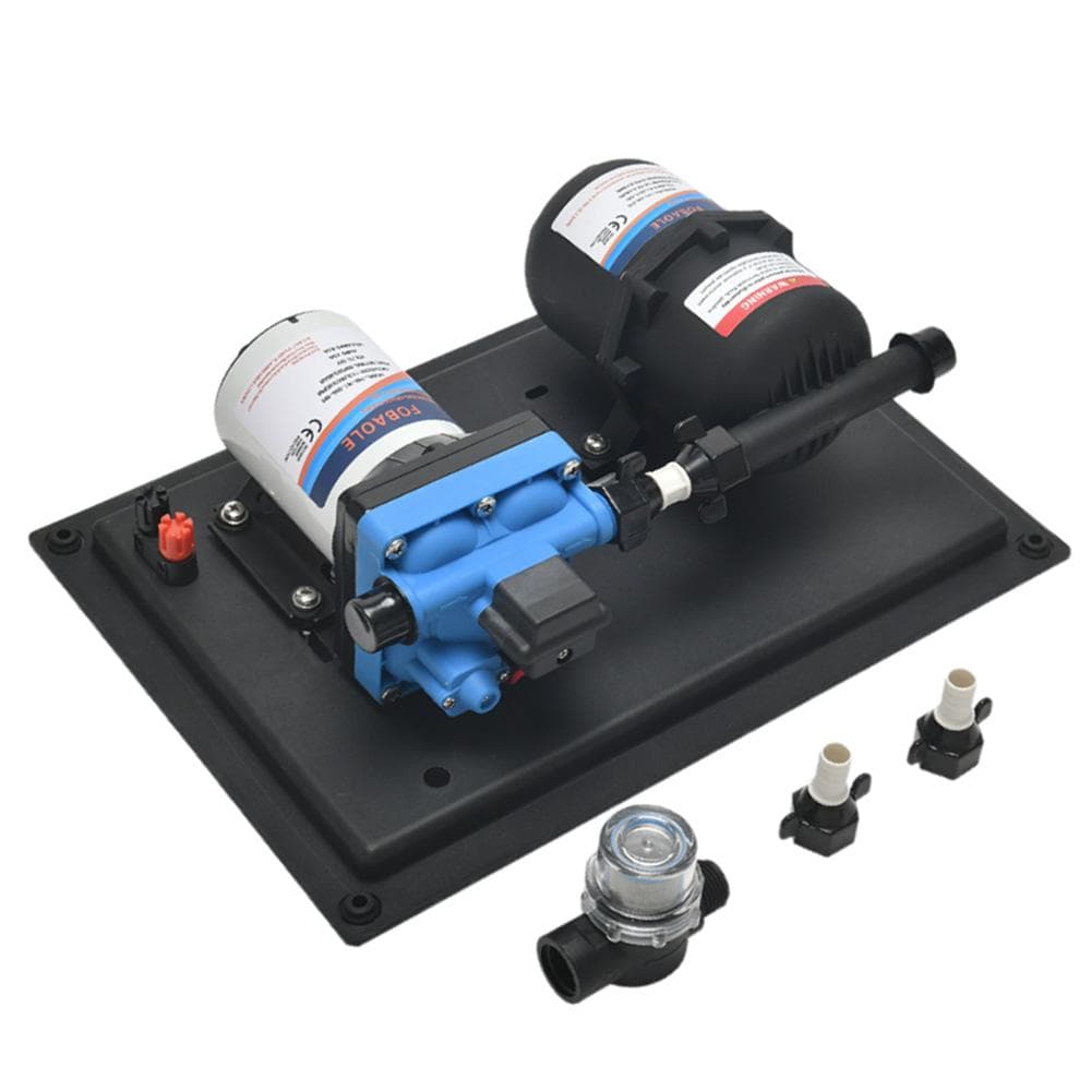 RV Water Pump DC 24V 3GPM 11.3L/Min 55PSI Fresh Water Diaphragm Pump Built in On Demand Pressure 13.5L 12V
