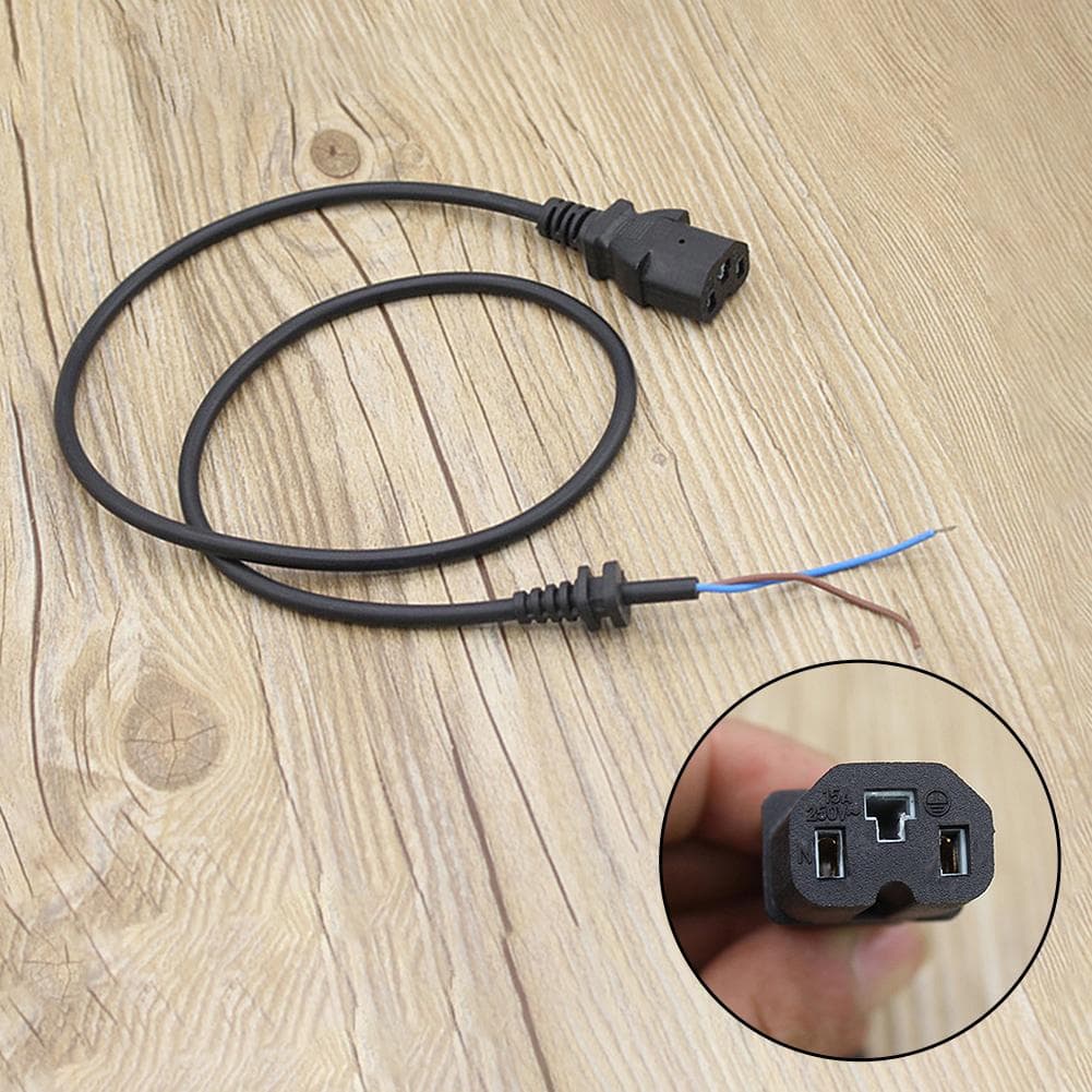 1x E-bike Plug Socket ABS+copper Accessory Charging Socket