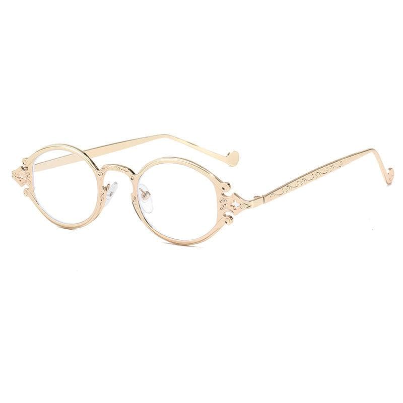 Vintage Retro Sunglasses for Men Women Oval Shape UV400 Protection Outdoor Sun Glasses