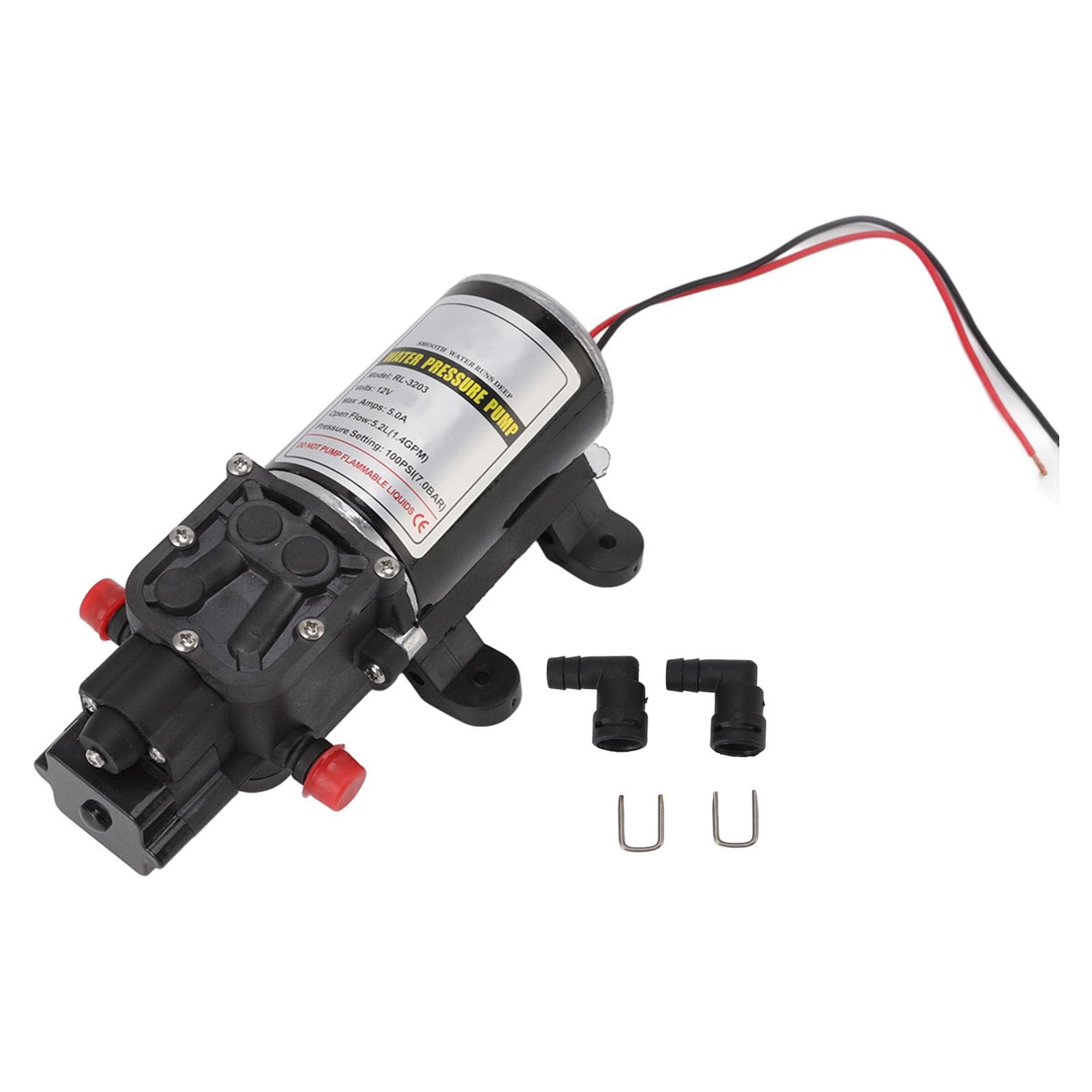 Diaphragm Water Pump Self Priming Intermittent Diaphragm Pump High Pressure Water Pump for Home