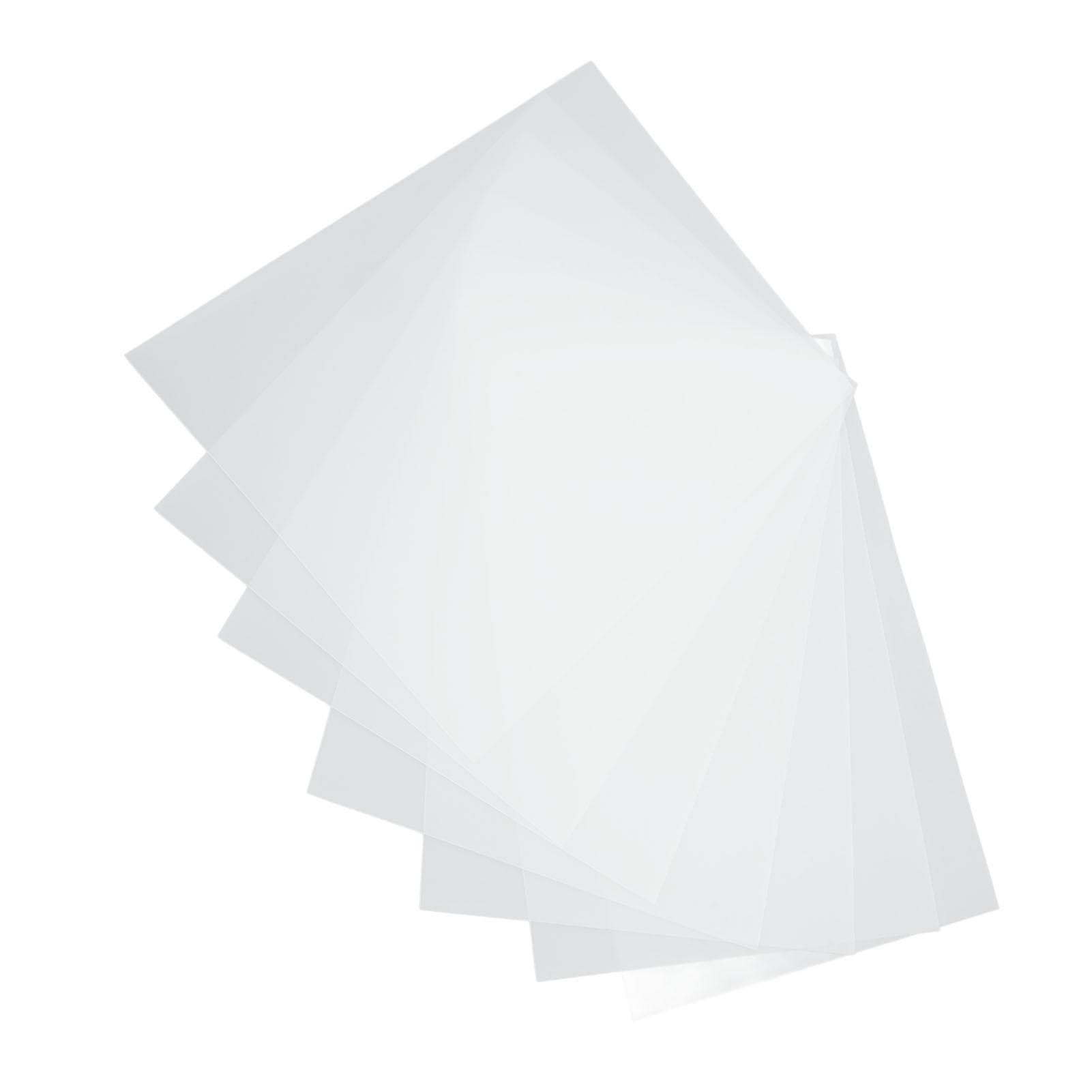 Binding Cover Durable 50 Sheet Clear PVC Exquisite Craftsmanship A4 Binding Film for Binding