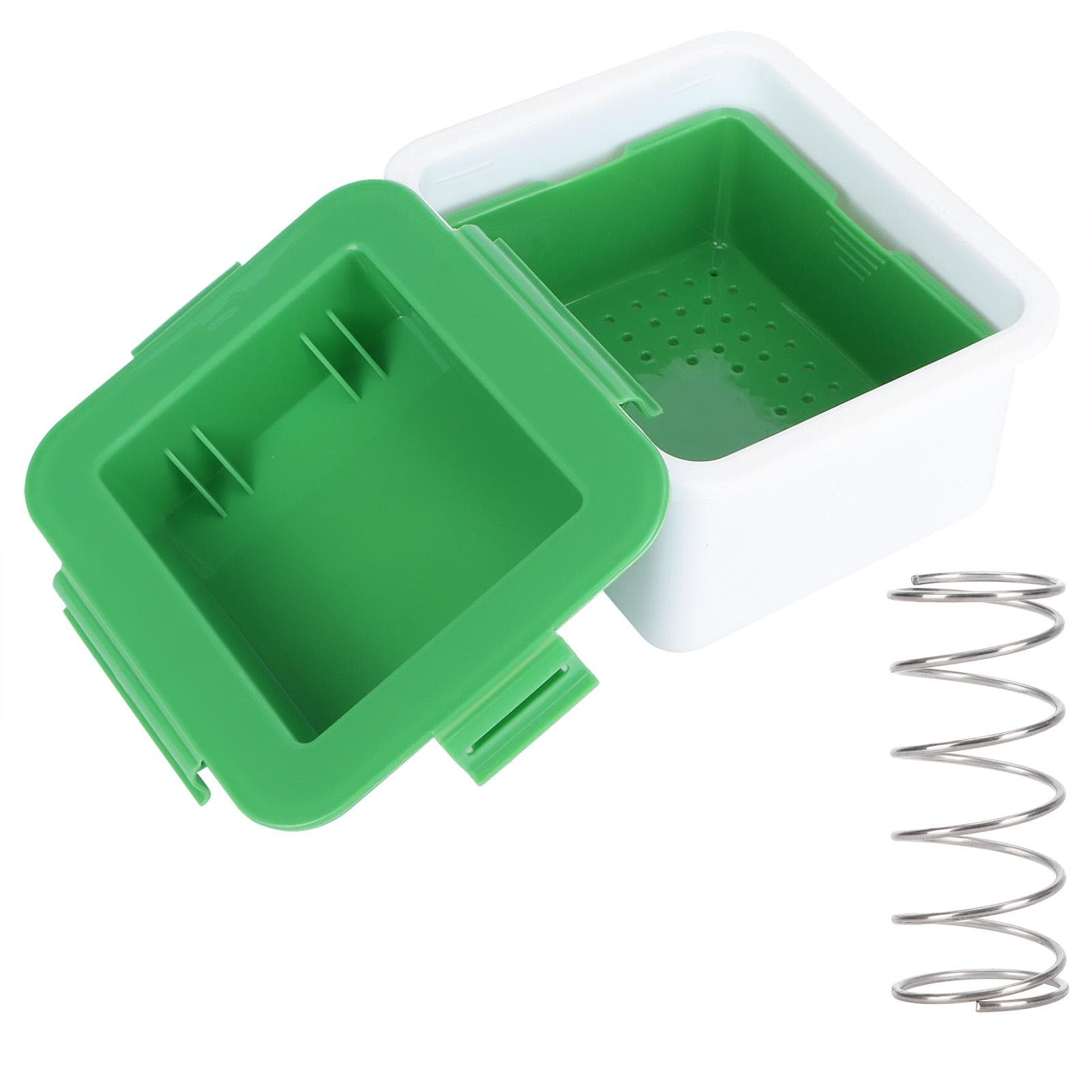 Tofu Press Squeezer PP Tofu Drainer Water Removing Tool Kitchen Cooking Accessory Green White