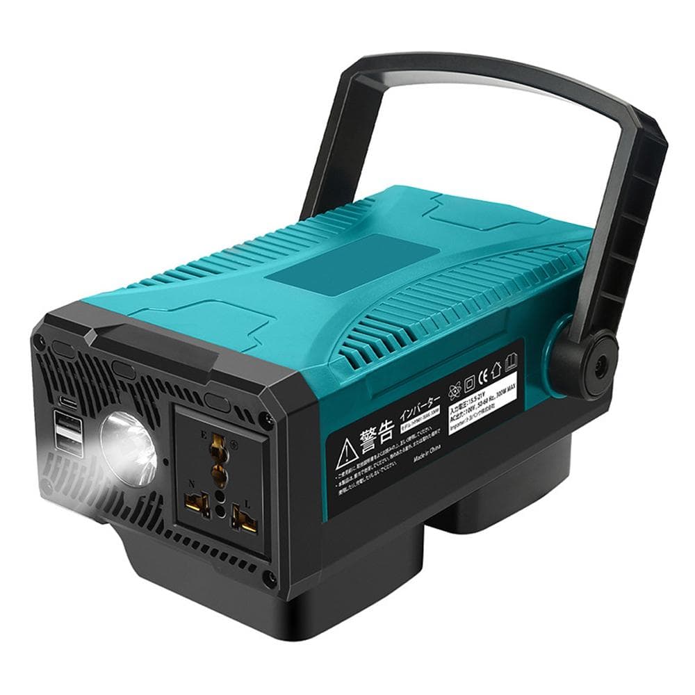 Battery Inverter Outdoor Portable Electric Tools ReCharging and Inverter In-One Machine Input 150W multicolour