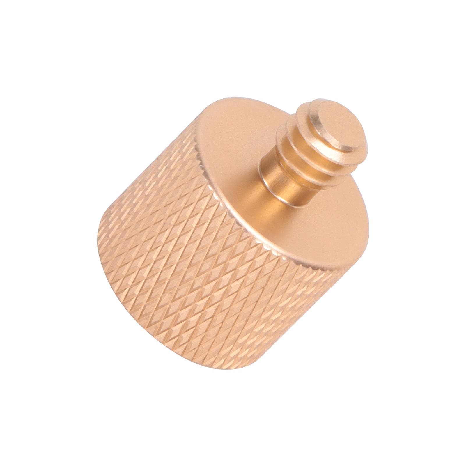 Screw Converter 38in Female to 14in Male Thread Adapter for Tripod Monopod Camera PhotoBrass