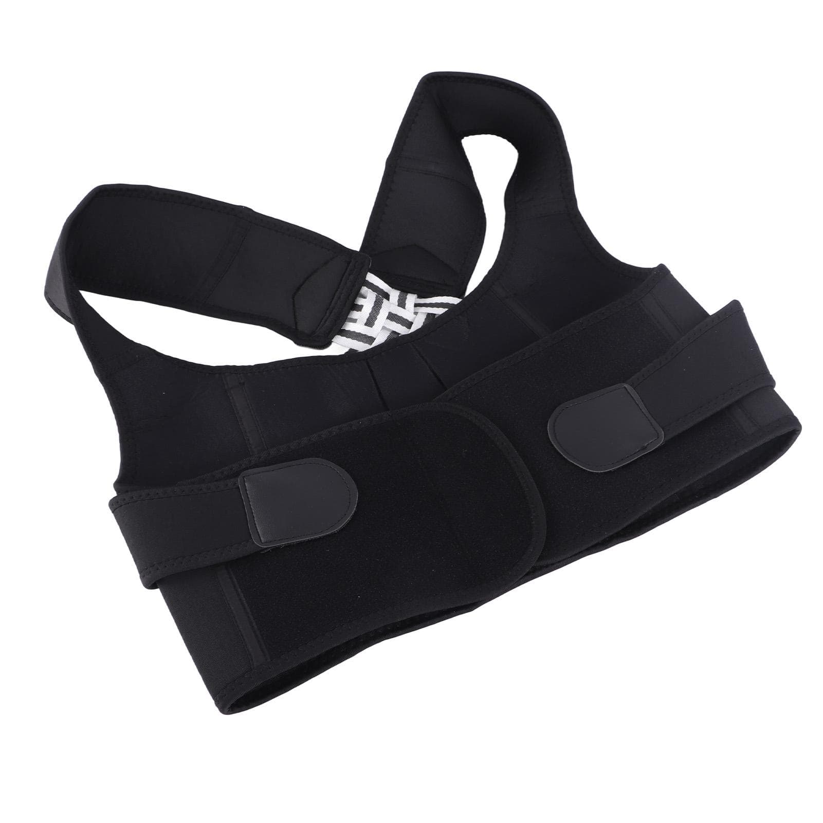 Unisex Men Women Back Posture Correction Belt Breathable Elastic Back Corrector StraightenerXXL XXL