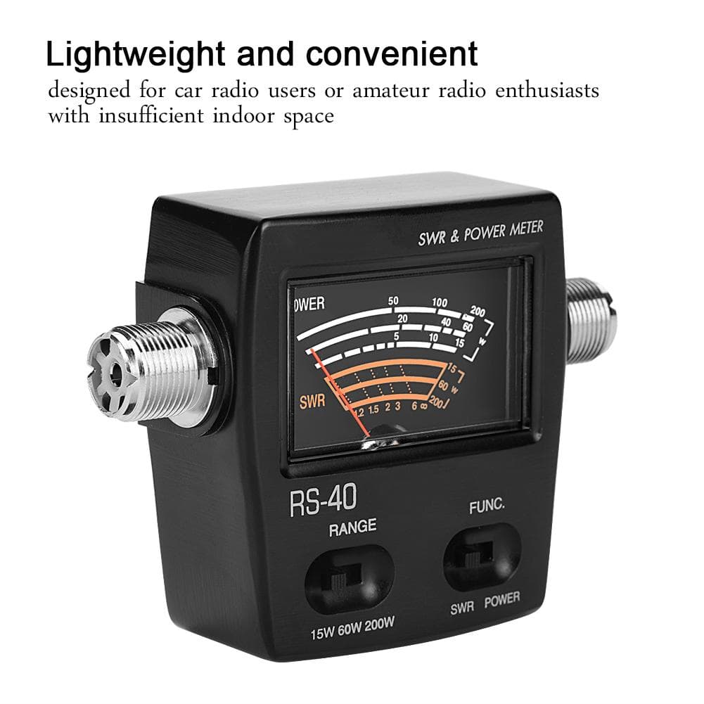 Professional UV Segment Standing Wave Meter Power Meter for Testing SWR Power