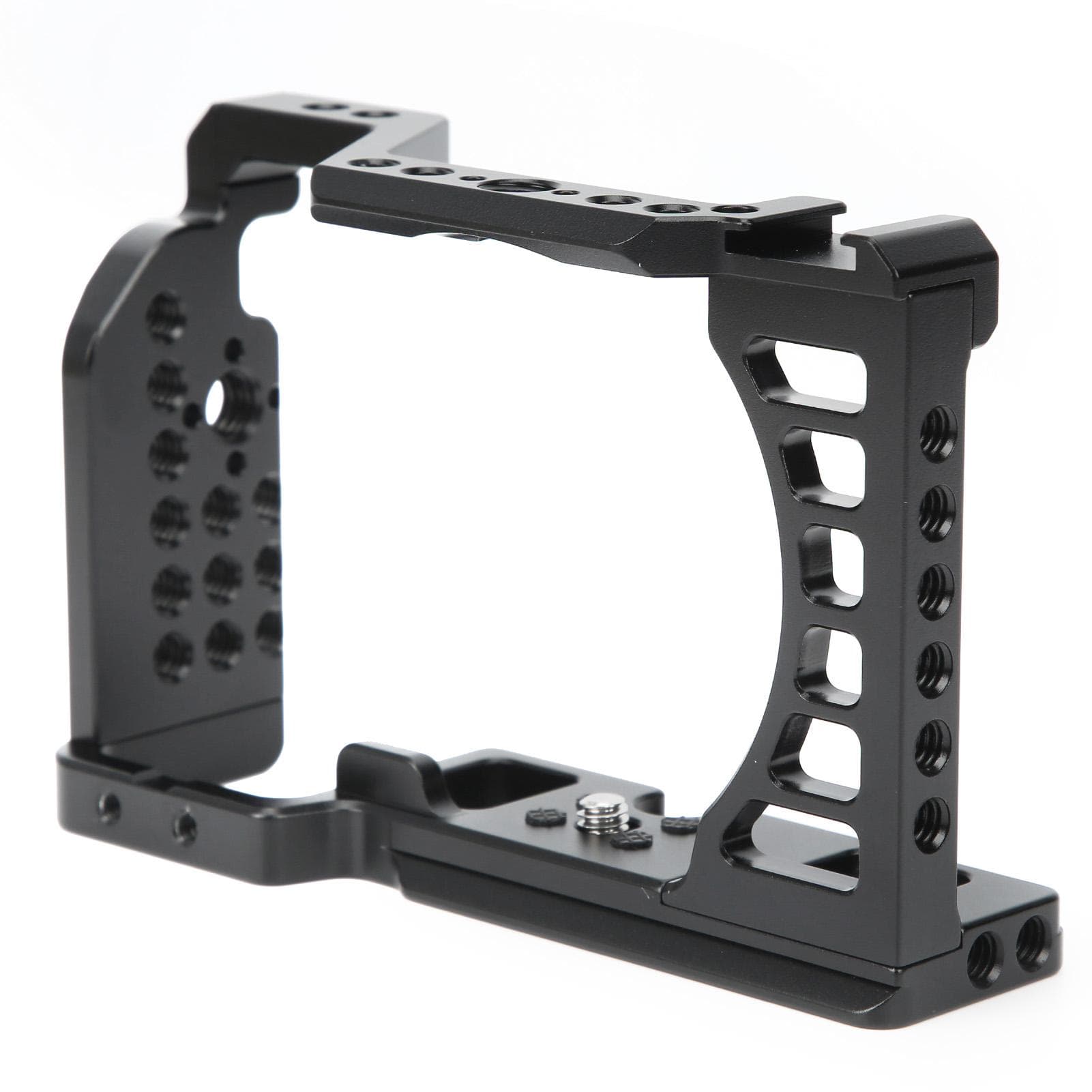 Aluminum Alloy Camera Video Cage Shooting Extension Shooting Bracket for Sony A7C Camera