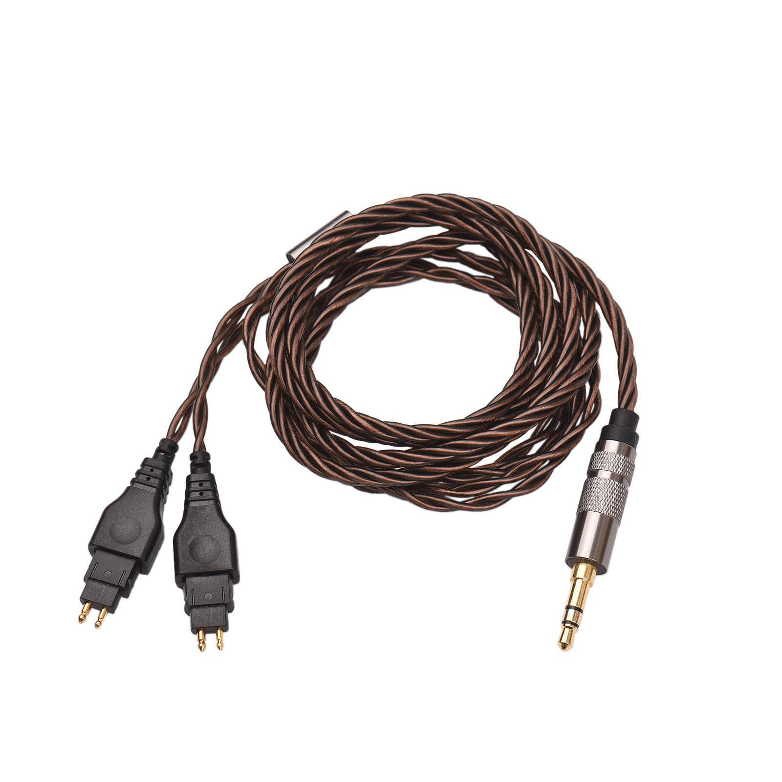 3.5mm Upgrade Audio Cable Replacement for Sennheiser Headphone HD414 HD650 HD600 HD580 HD565 HD545 bronze