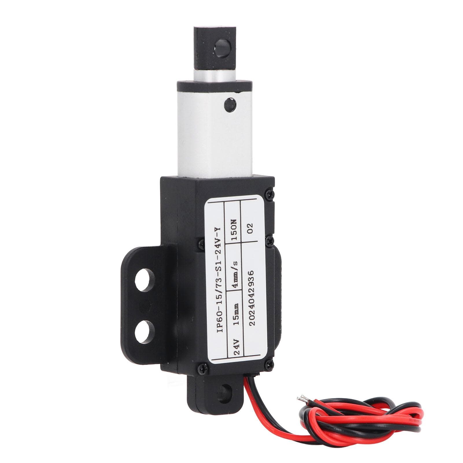 Mini Electric Linear Actuator 15mm Stroke 150N Thrust 4mms Speed Small Linear Motion Actuator with