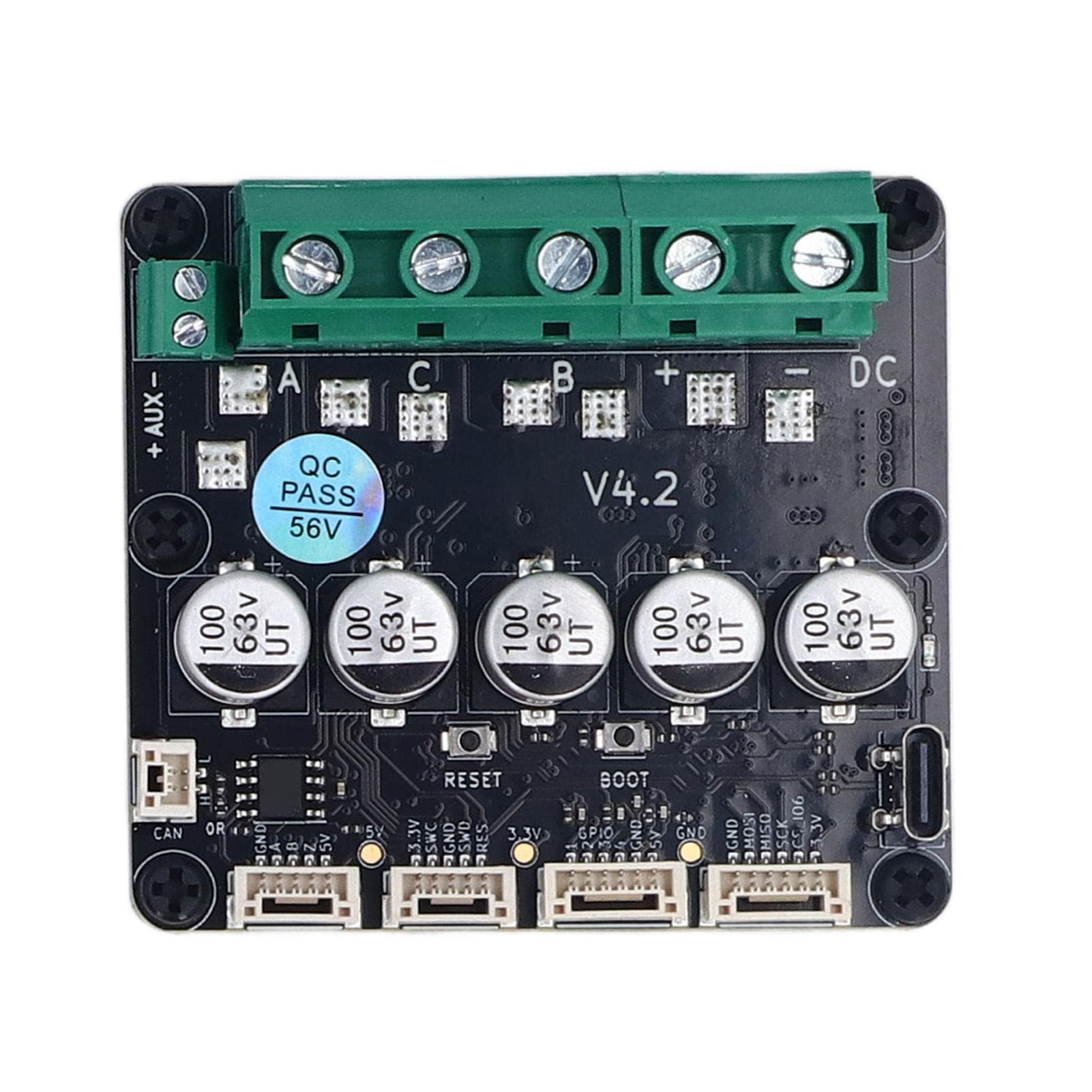 Brushless Servo Motor Controller ODESC V4.2 Single Drive High Current Driver Board for Odrivetool
