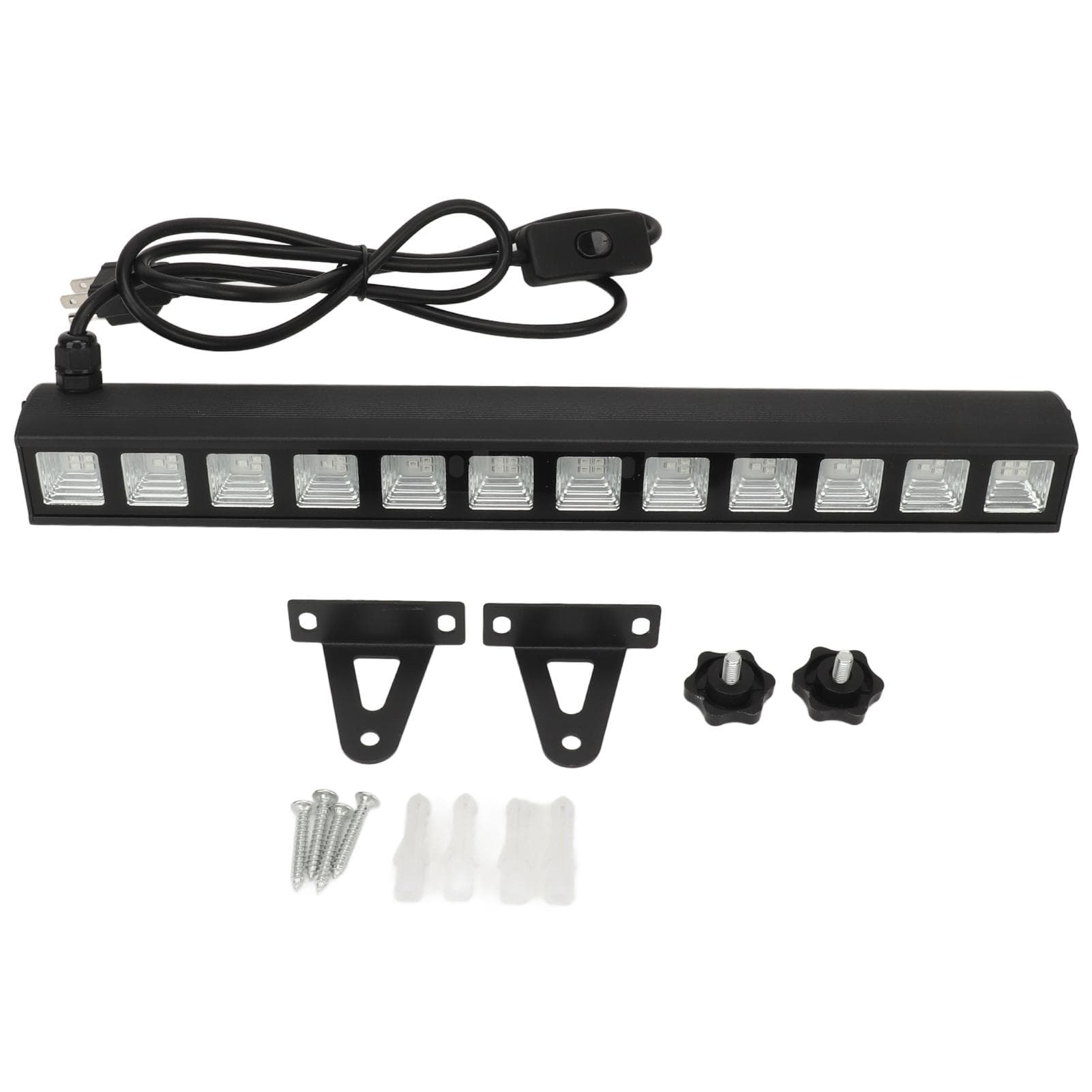 UV LED Light Bar 36W 395nm Glow in The Dark Party Supplies UV Lights for Halloween Body Paint