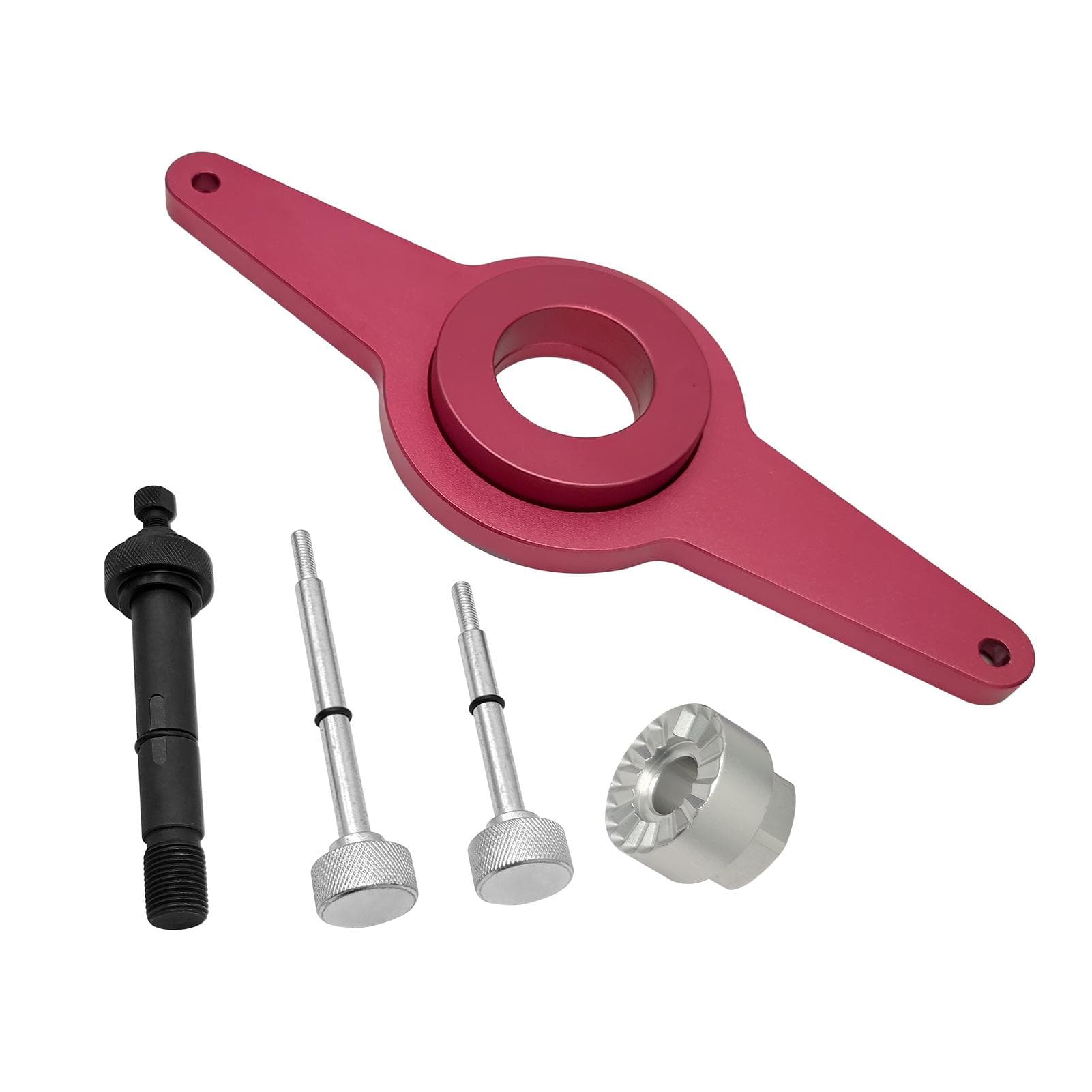 Vibration Damper Assembly OEM Tool Replacement for Volkswagen VW 1.8 2.0 TFSI Engine T10531 blue