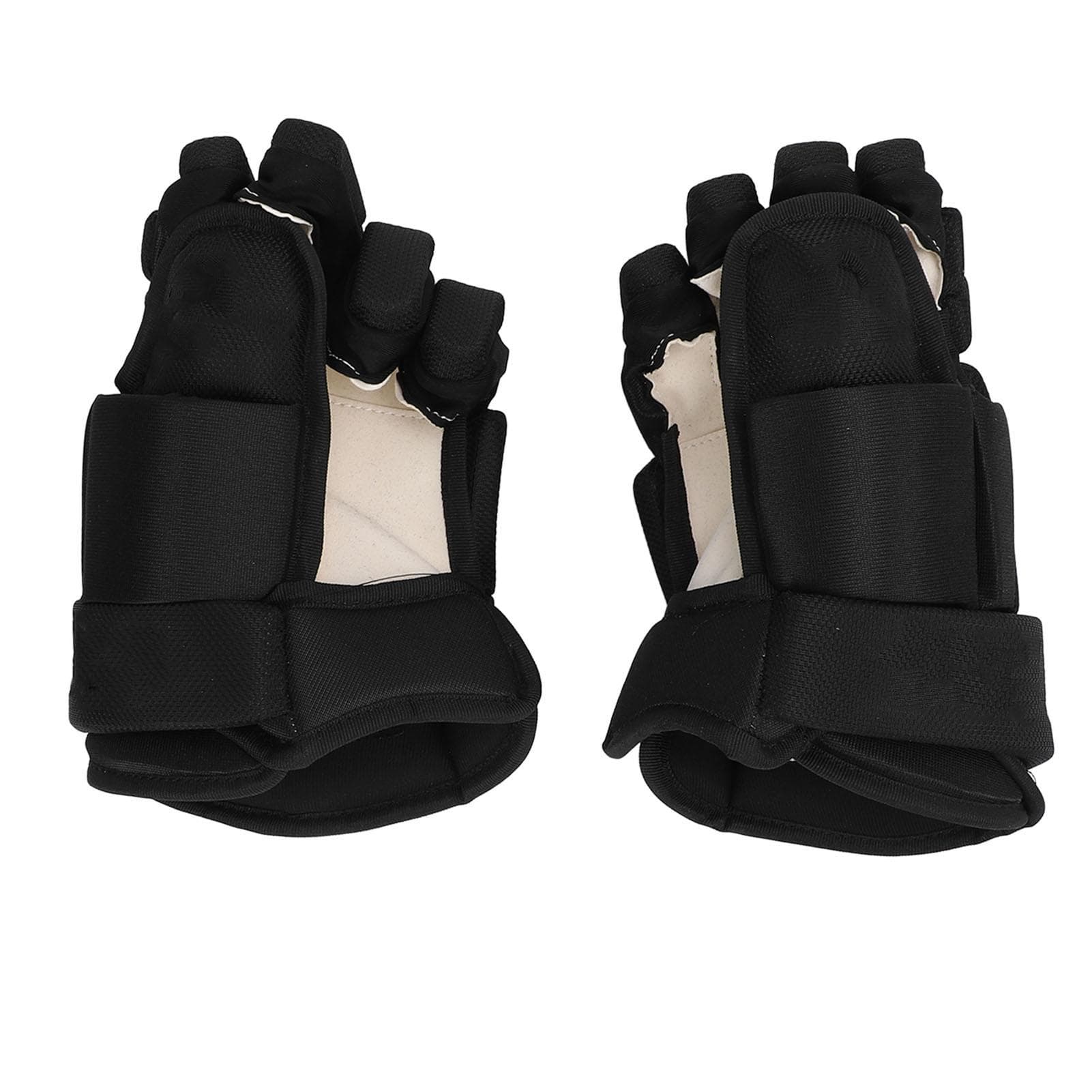 1 Pair Hockey Gloves Breathable Lightweight Highly Fit Versatile Protective Ice Roller Hockey 10inch