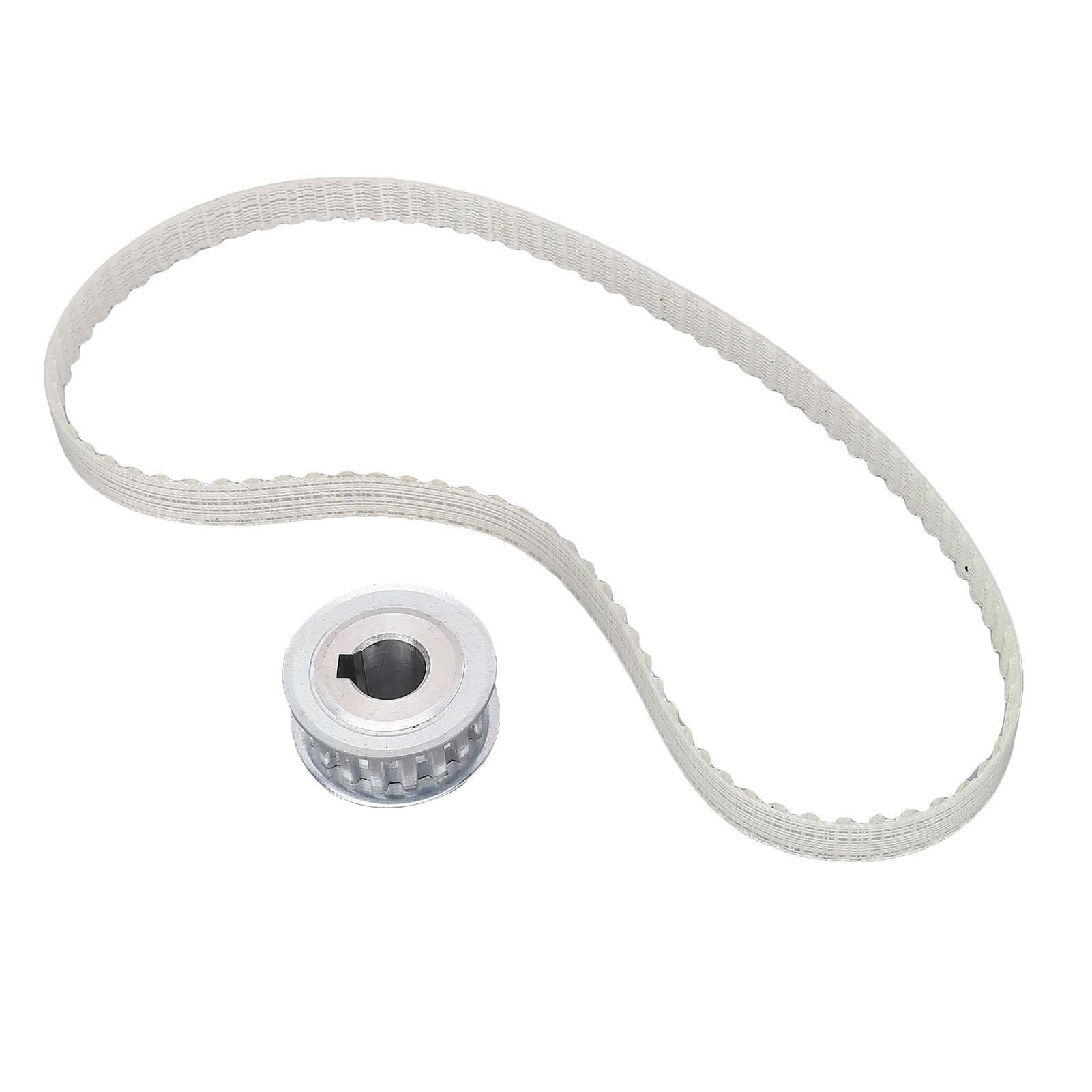 Mini Lathe Belt and Gear 1.5M 90 Teeth Polyurethane Drive Belt Replacement for 0618 06183B 7x10