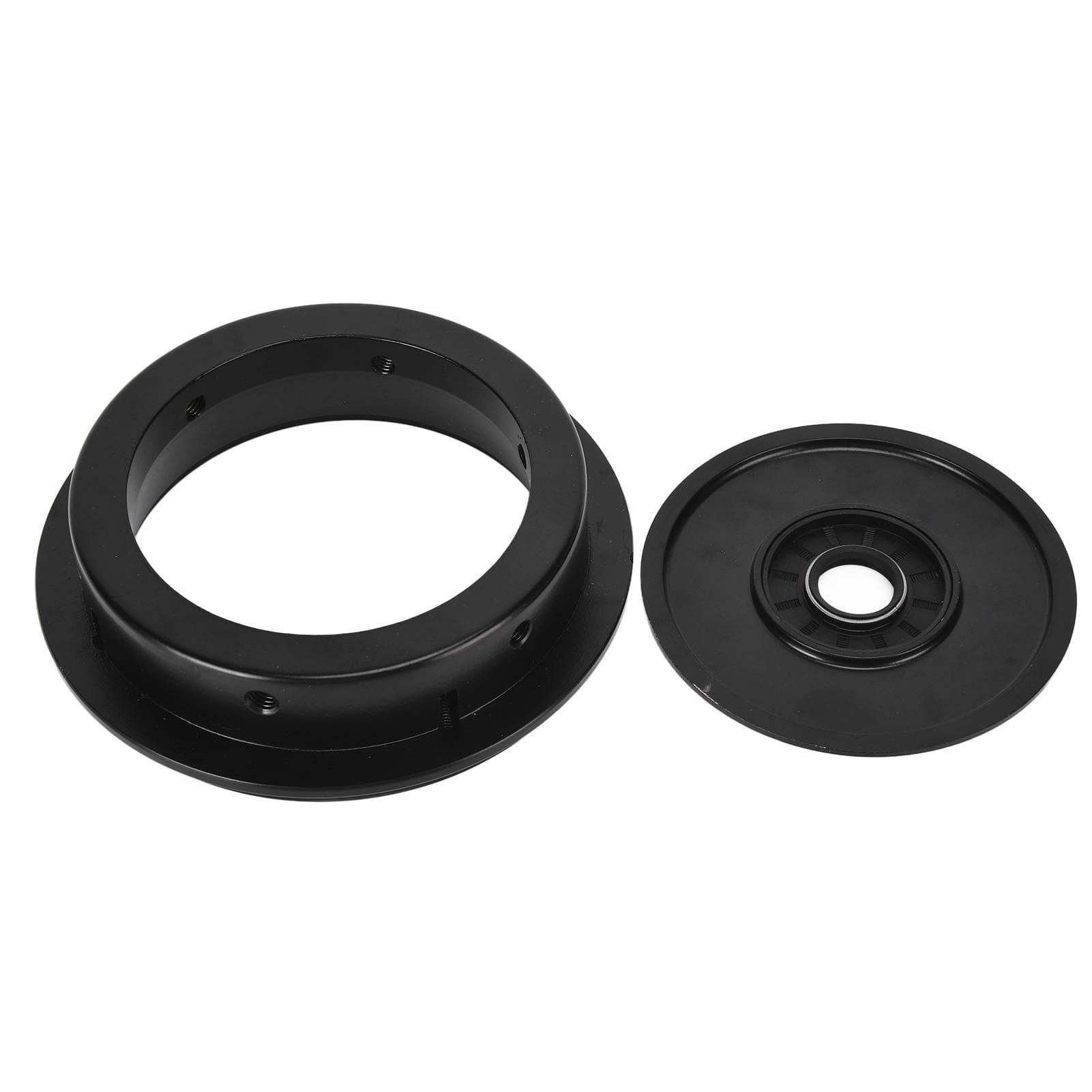 13cm Motorcycle Rear Drum Brake Flange Black for YBR CG GN GS Engine GY6 125 150 CC