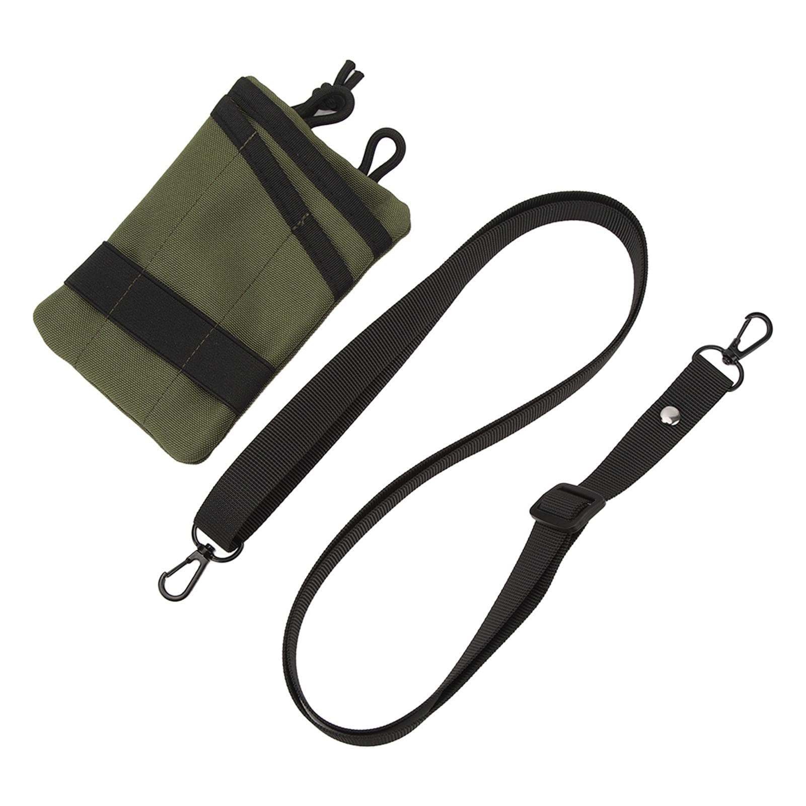 Outdoor Pocket Change Card Key Storage Bag Oxford Cloth Portable Mini Waist Pouch Green