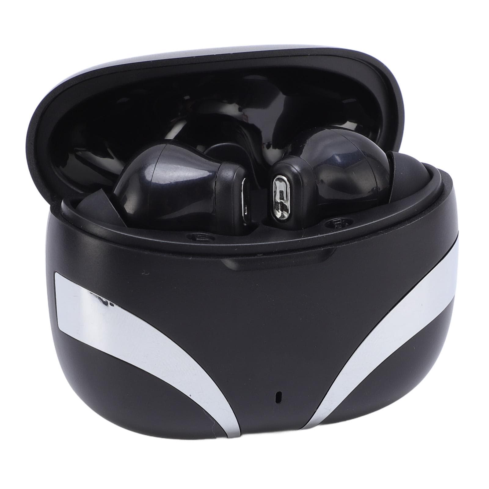 Language Translator Earbuds Online Real Time Translation in 144 Languages Bluetooth 5.4 Translator black